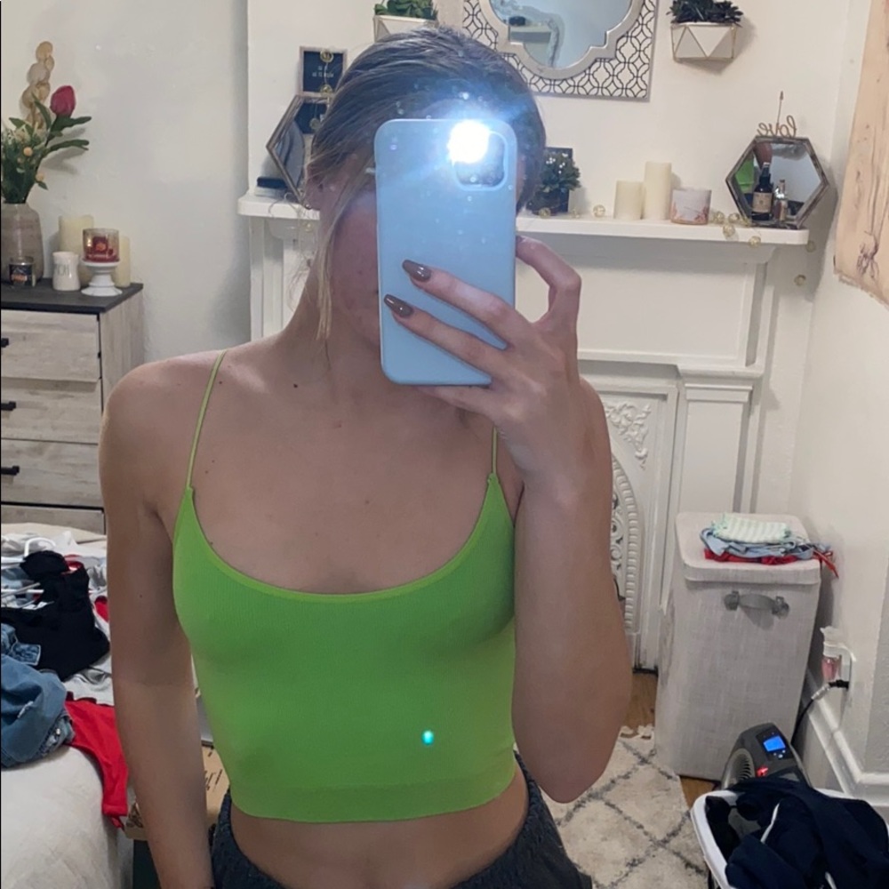 Urban Outfitters Green crop top!